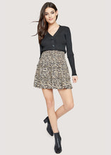 Load image into Gallery viewer, Zebra Ruffle Skirt
